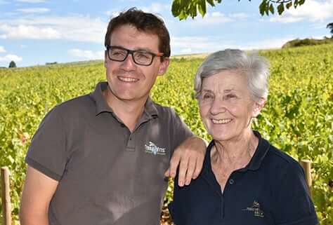 Nicole and Romain Chanrion from Vignoble CHANRION