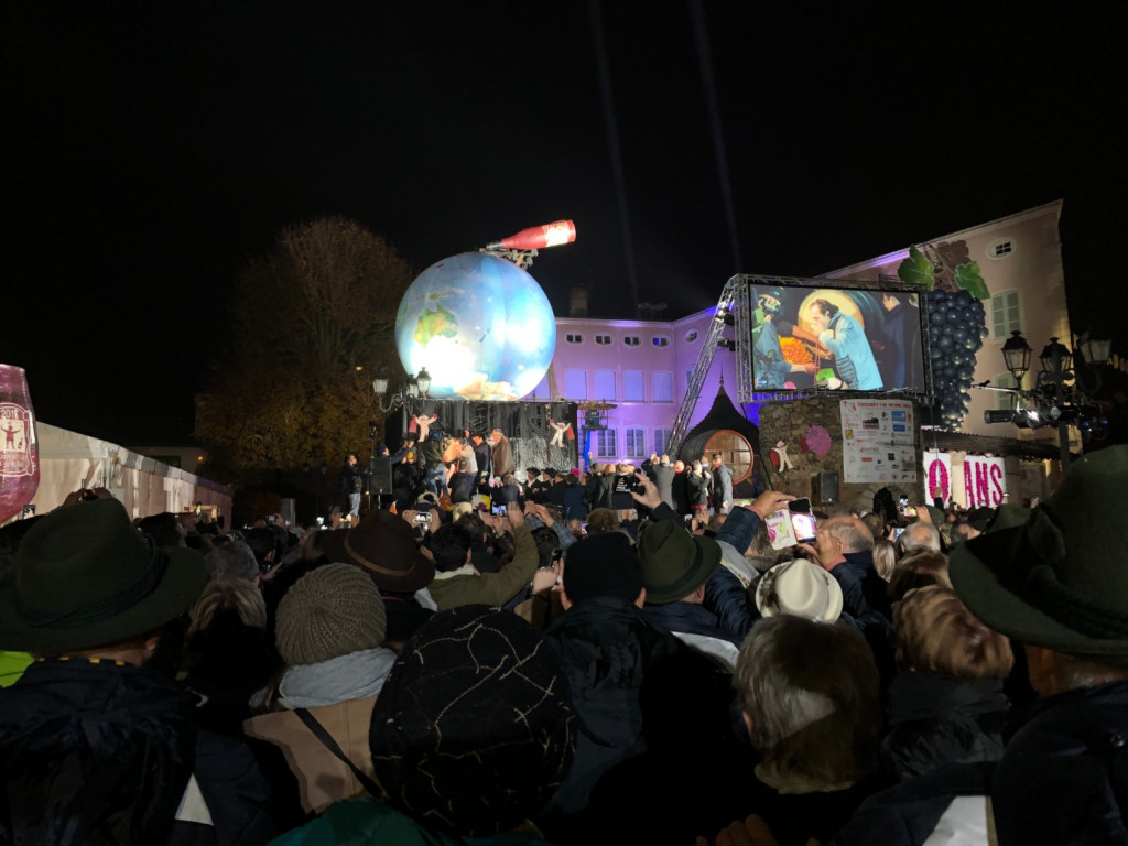 Mise en perce du Beaujolais Nouveau